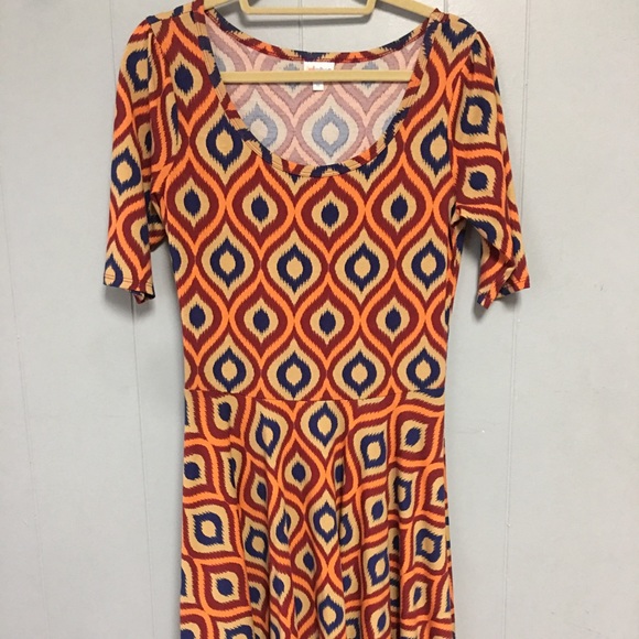 LuLaRoe Dresses Lularoe Nicole Dress Poshmark
